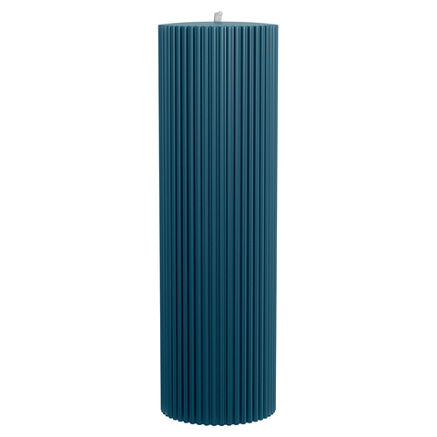 Декоративная свеча 6х20см SCANDYLAB Empire Dark blue SL-EL06