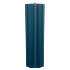 Декоративная свеча 6х20см SCANDYLAB Empire Dark blue SL-EL06