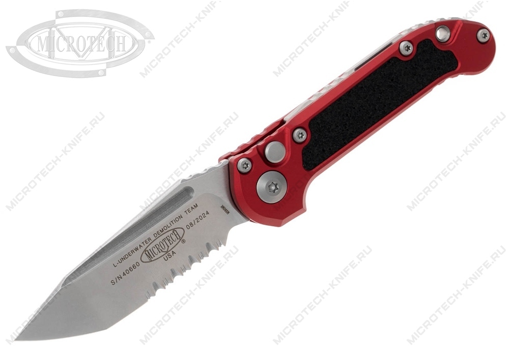 Нож Microtech LUDT 1136-11RD Red Gen III Serrated