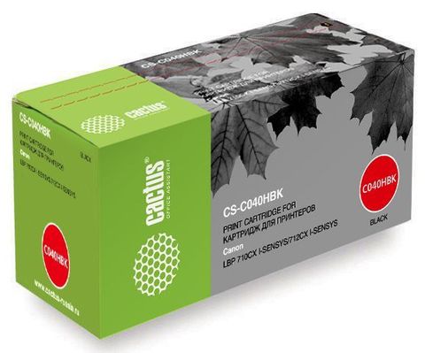 Картридж Cactus CS-C040HBK