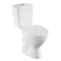 VitrA Norm Blum 9839B099-7201 Унитаз, сиденье термопласт, механизм смыва 3/6 л,универсальный выпуск фото