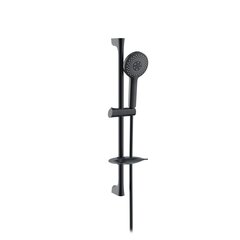 Creavit SH493S Душевая стойка с ручным душем, цвет: черный (матовый) фото