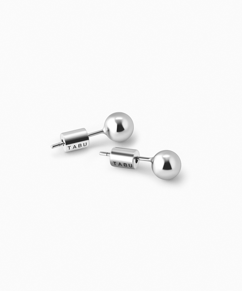 Серьги BLOB silver