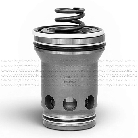 Фото LC50DB40E7X/ - Логический клапан (патрон) Ду50, функция - предохранительный клапан давления, давление открытия 4 бар, E = седельный без демпфера, уплотнение NBR