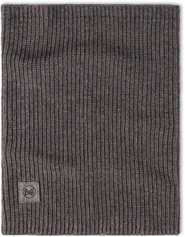 Картинка шарф-труба Buff Knitted Neckwarmer Upcycled Grey Heather - 4