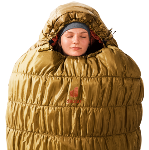 Картинка спальник Deuter Exosphere -11 SL Almond-Redwood - 2