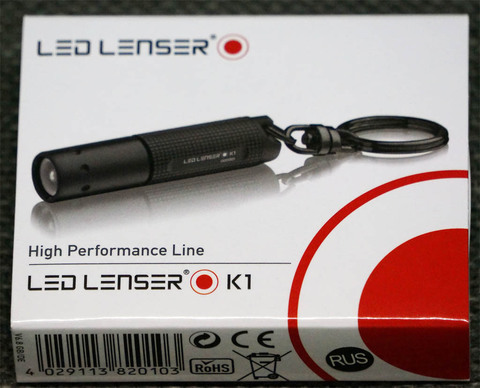 Фонарь ручной Led Lenser K1 черный лам.: светодиод  LR41x4 (8201)