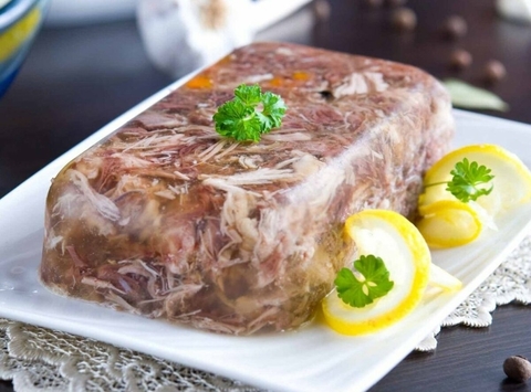 Холодец из говядины, курицы и индейки