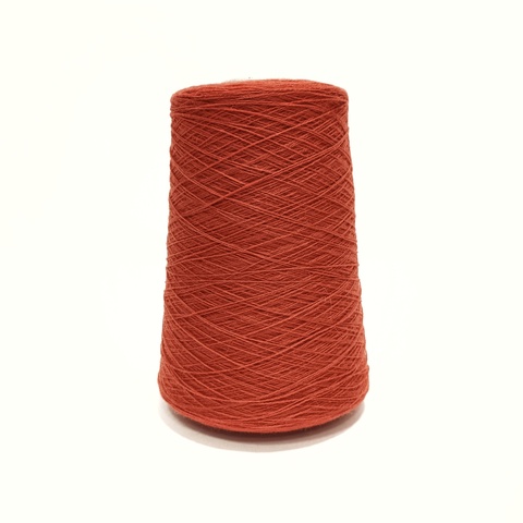 Бобинная пряжа Tibet. Цвет: рыжий. 100% кашемир. 50г/700м. Цена указана за 50г