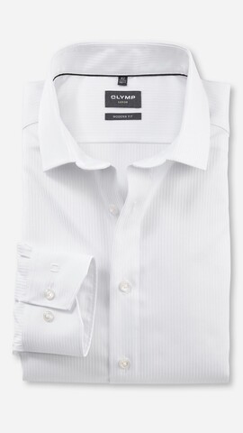 OLYMP LUXOR MODERN FIT Сорочка в выработку в полоску