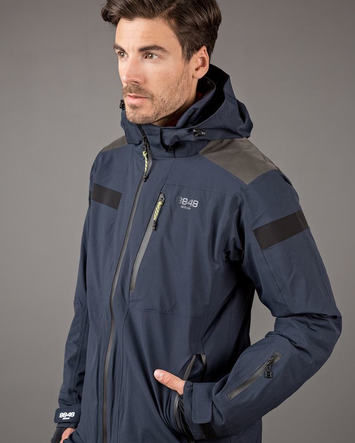 8848 Altitude Aston Jacket мужская горнолыжная куртка navy - 4