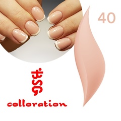 BSG Colloration, №40 Деликатный бежево-розовый BSG Colloration, №40 Деликатный бежево-розовый