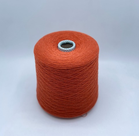 Cariaggi (пр.Италия) арт. Cashmere, 2/28 1400м/100гр,100% кашемир,цвет-Жженый апельсин(525/350), арт.34367