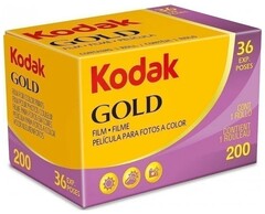 Фотопленка Kodak Gold 200 135/36, негативная цветная, 36 кадров