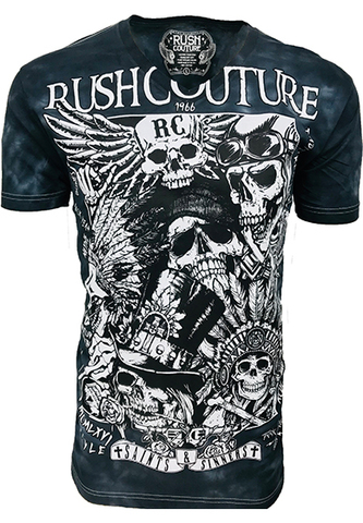 Rush Couture | Футболка мужская Garden Of Savages RC011 перед