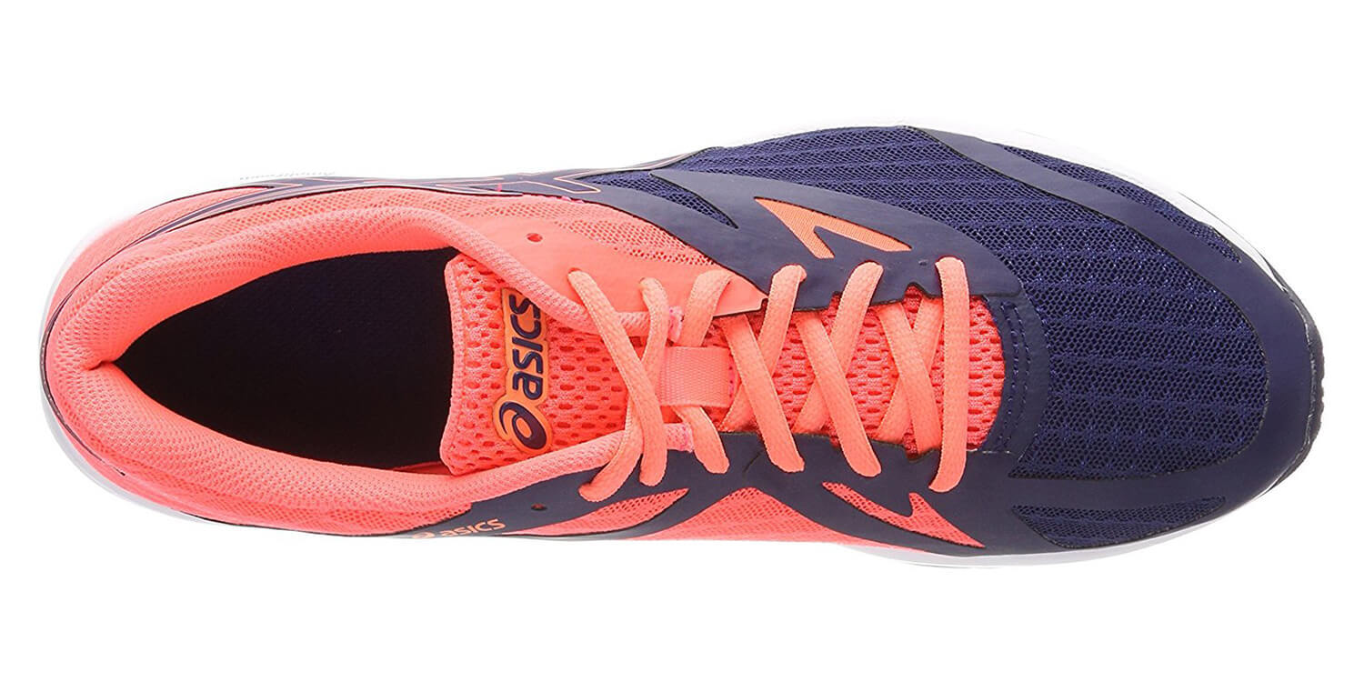 Asics Amplica кроссовки для бега женские синие-коралловые - 4