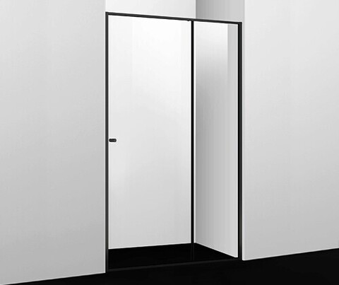 WasserKRAFT Dill 61S31 Душевая дверь, цвет: чёрный