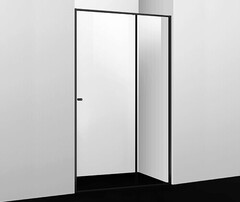 WasserKRAFT Dill 61S31 Душевая дверь, цвет: чёрный фото
