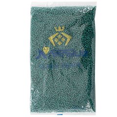 
          Бисер Alingar размер №8 вес 450 гр., изумрудный глянец, непрозрачный, пакет