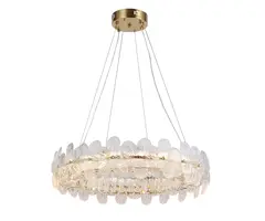 07600-60A,36 Люстра Лиона латунь d60 h150 Led 120W (3000K). ТМ Kink Light