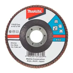 Лепестковый шлифовальный диск А80 115 мм Makita D-27056