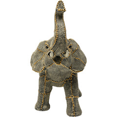 Фигура декоративная Walking Elephant Pearls «Шагающий слон в жемчуге» 24 см