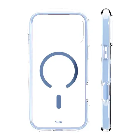 Чехол VLP Bubble Case iPhone 18 Pro Max голубой
