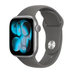 Умные часы Apple Watch Series 11 GPS, 42mm, Space Gray Aluminium Case with Stone Gray Sport Band, S/M