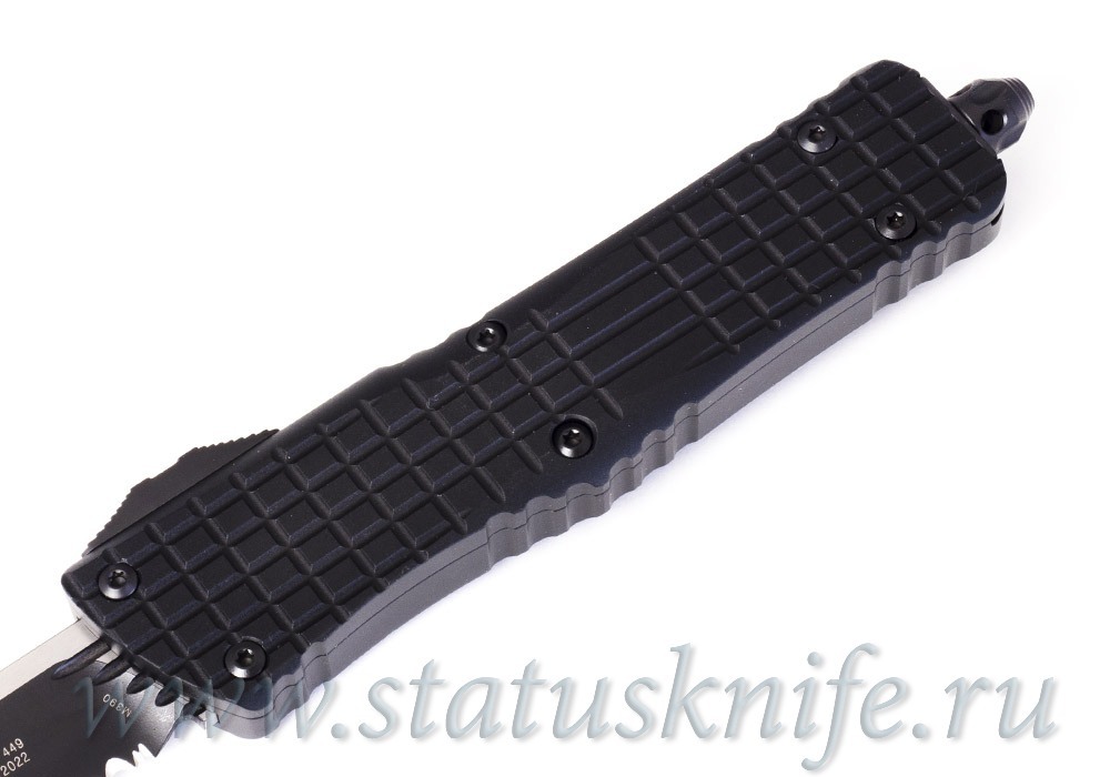 Нож Microtech Combat Troodon Black HS Rescue Tool