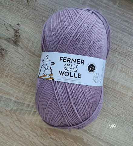 Ferner Wolle Mally Socks Uni M9