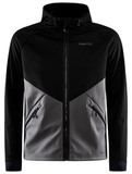 Элитный утепленный лыжный костюм Craft Glide Hood Black мужской