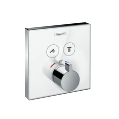 Hansgrohe ShowerSelect Glass 15738400 Термостат встраиваемый на 2 потребителя фото