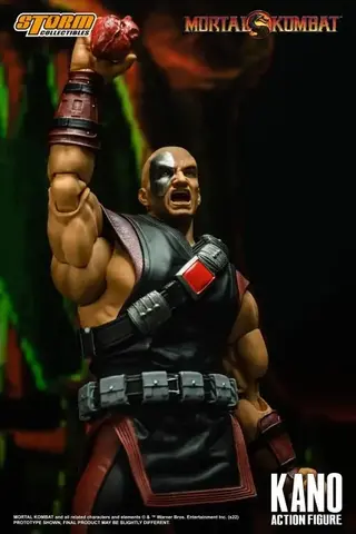 Фигурка Кано масштаб 1/12 Мортал Комбат Storm Collectibles