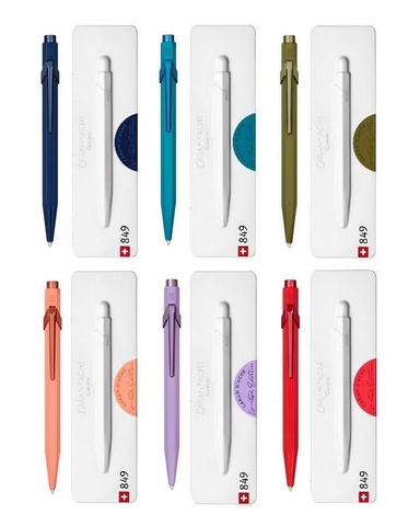 Ручка шариковая Caran d’Ache 849 Claim Your Style Edition 3 LE, Night Blue (849.565)