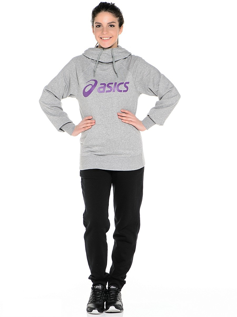 Толстовка Asics Knit Hoodie женская серая