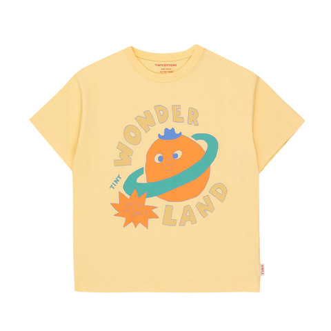 Футболка Tinycottons Wonderland Mellow Yellow