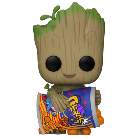 Funko POP! I Am Groot: Groot With Cheese Puffs (1196)