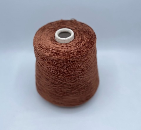 FILOMAGLIA (пр.Италия),art-Veluur 1000м/100гр,70%Вискоза, 18%Вискоза из эвкалипта, 12%Полиамид(эластан), цвет-Карамель. арт- 28210