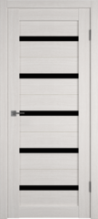 Дверь Atum 7 / Bianco / Black Gloss / Владимирские двери