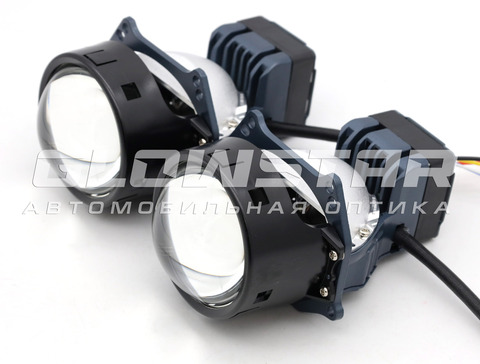 Билед модули Aozoom K3 Pro Dragon Knight New (новое поколение) 3.0 дюйма, 2 чипа, 5500K, 12V, 50W/60W, крепление 3R (комплект, 2шт)