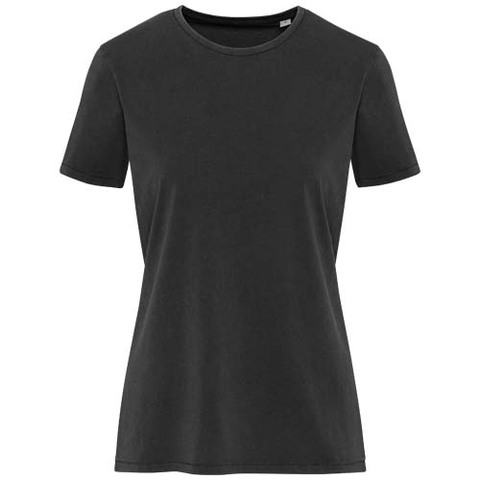 Стиранная женская футболка Nanaimo 160 г/м2 с коротким рукавом