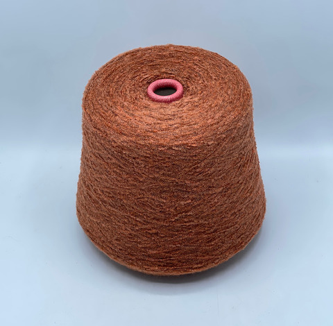Zegna Baruffa, Mousse, 800м, 80%меринос, 20%Полиамид , Терракотовый,неоднотонный(31/7/260) арт.41087