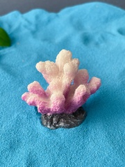 Кораллы, морская звезда, рыба, фигурки декоративные, кукольные миниатюры, набор 6 шт.