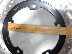 Диск тормозной задний на TRIUMPH America, Bonneville America, Speedmaster, Adventurer, Legent, Thunderbird, Thunderbird, Tiger 1995-2015 г.в.