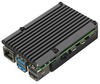 Корпус для Raspberry Pi 4 с вентиляторами (LT-4B02 / алюминий / серый)