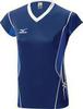Футболка волейбольная Mizuno Premium W'S Cap Sleeve синяя - 1
