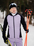 Премиальная куртка для лыж и зимнего бега Nordski Hybrid Hood Black/Lavender женская