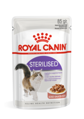 Влажный корм Royal Canin Sterilised для стерилизованных кошек, в соусе, 85 г