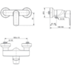 Ideal Standard Connect Air A7032AA Смеситель для душа