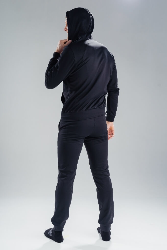 Nordski Hood толстовка мужская black-orange - 3